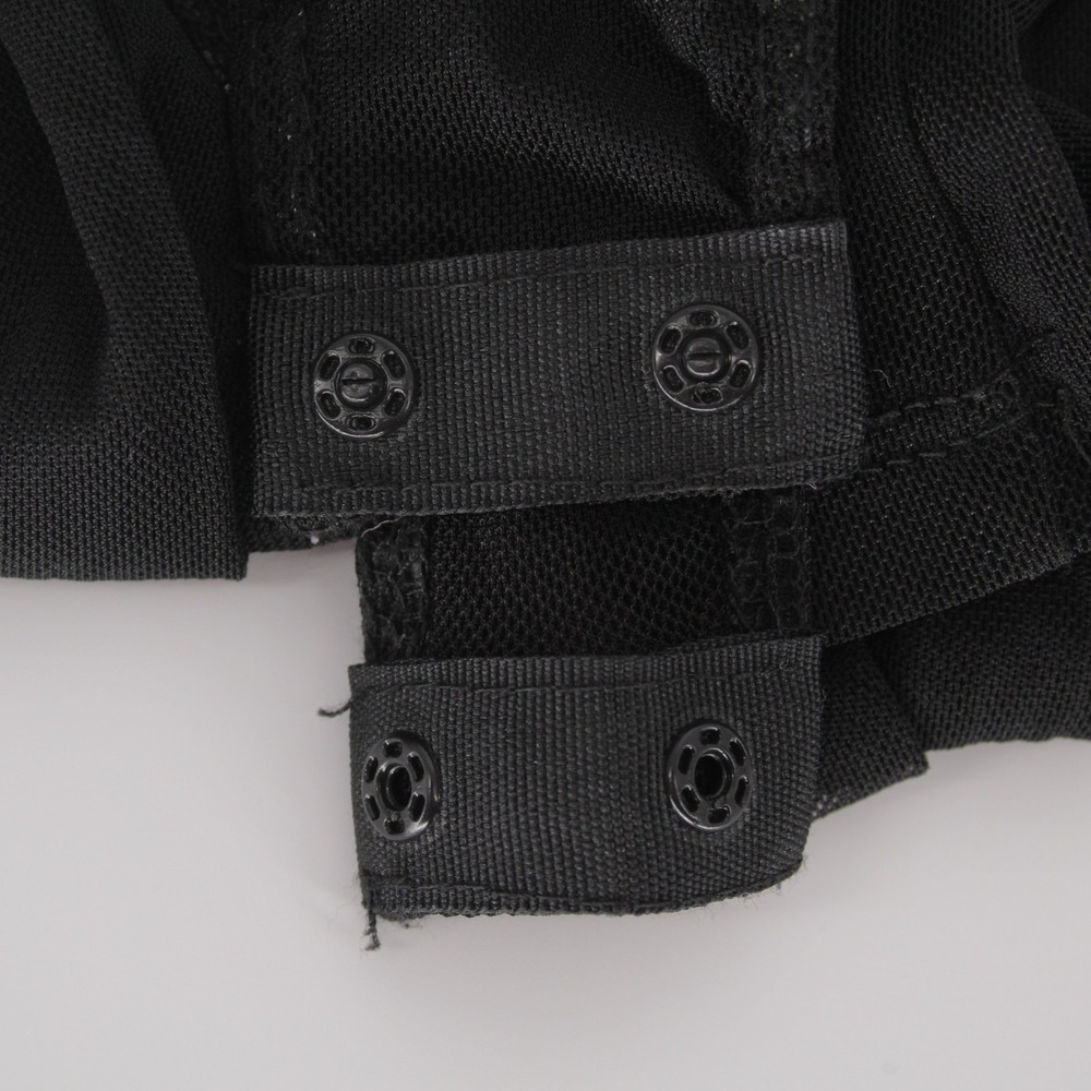 Windsor Women's Black Sheer Mesh Long Sleeve Bodysuit Size Small - Picture 5 of 6